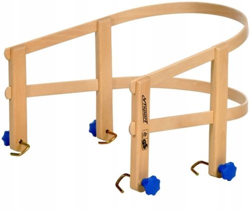  Traditioneller Holzschlitten Colint - Rückenlehne
