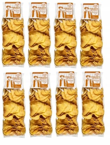 Cyrils Tschechische Kartoffelchips mit Senfgeschmack, 100g