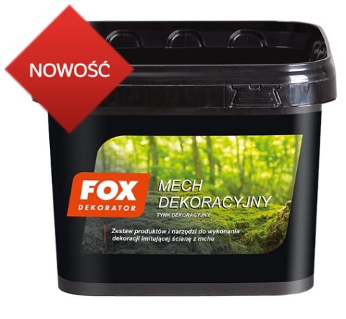 FOX DEKORATOR DEKORATIVER MOOSputz 5 kg
