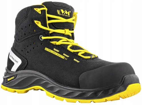 VM Footwear Wisconsin S3 ESD Arbeitsstiefelette, Größe 44