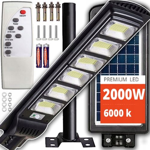  Vögler Straßenlaterne 1200 W 120000 lm solarbetrieben