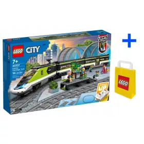    LEGO City 60337 Express-Personenzug + VP-Papiertüte LEGO 6315794 Groß