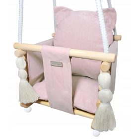    SCHAUKEL FÜR KINDER für Zuhause fürs Kinderzimmer ALS GESCHENK Pink Kitty