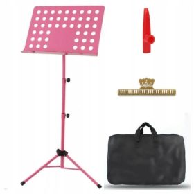    Notenständer, rosa SET, Cover, Kazoo-Clip, Notenständer, Ständer