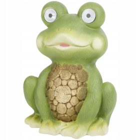  Figur Solarfrosch Groß XXL 33cm Garten 2023