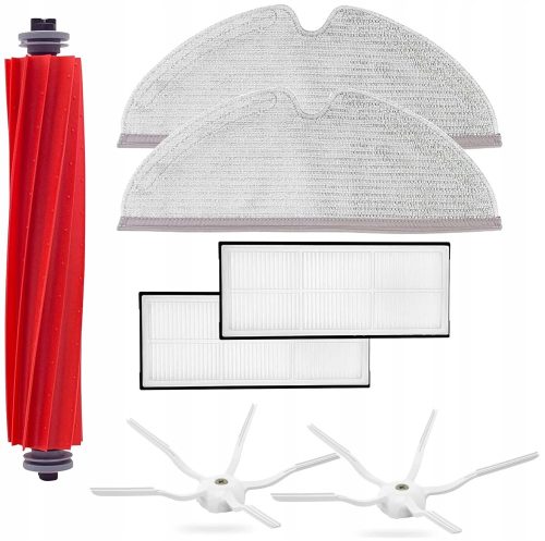  ZUBEHÖR-SET FILTER BÜRSTEN MOP FÜR XIAOMI ROBOROCK Q7, MAX, MAX+, T8