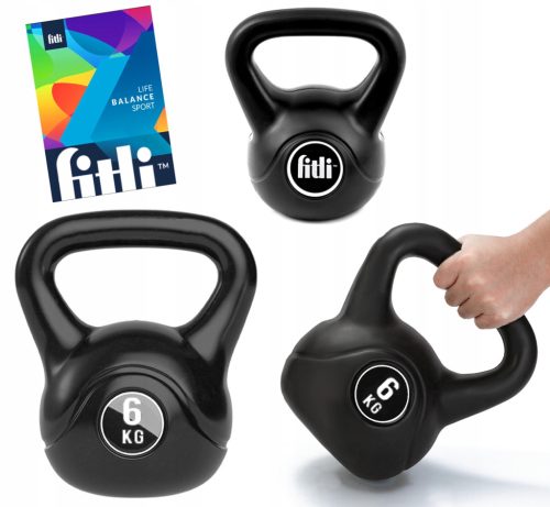  KETTLEBELL Kettlebell 6 KG Kugelhantel Kurzhantel FITNESS ABS FÜR ÜBUNGEN