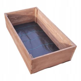  Mini-Gewächshaus 120 cm x 64 cm aus Holz