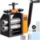 Manuelle Rollmaschine 3in1 76 mm Schmuckwalzmaschine mit einstellbarer Dicke 0,1–7 mm