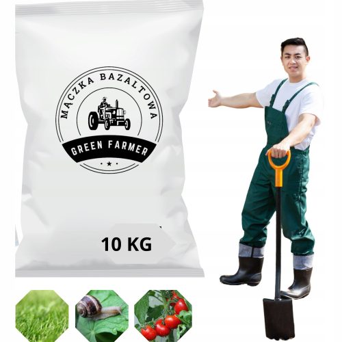 Basaltmehl, 10 kg, Dünger für Frühlingsgras, Hortensienblumen, Tomaten