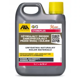   Die FILA STONEPLUS 1L Imprägnierung belebt die Farbe des Steins