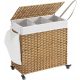 Wäschekörbe und -behälter Freistehender Wäschekorb Top Art, 140l, Braun- und Beigetöne