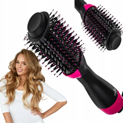 Großer Bürstentrockner, Lockenstab, Haarglätter, 4-in-1