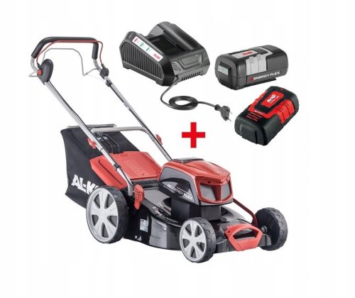  AL-KO Akku-Rasenmäher 46 cm + ALKO ENERGY FLEX B200 AKKU 5AH KA113524
