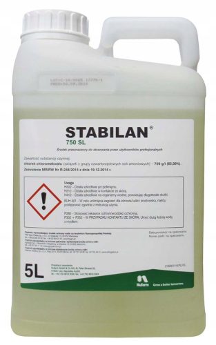 Pflanzenschutzmittel Nufarm Stabilan 750 SL Wachstumsregulator 5l