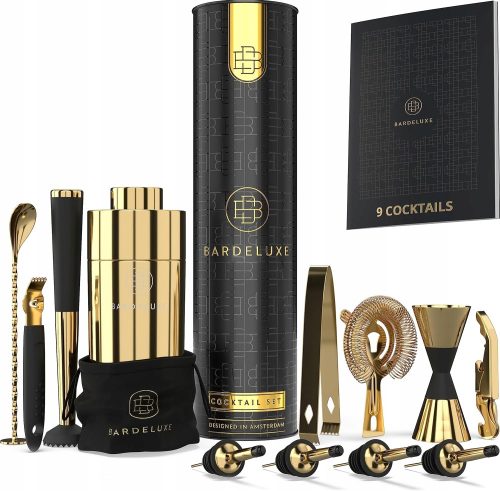 Beltet Barkeeper-Set, Shaker für Getränke, Cocktails, Geschenk