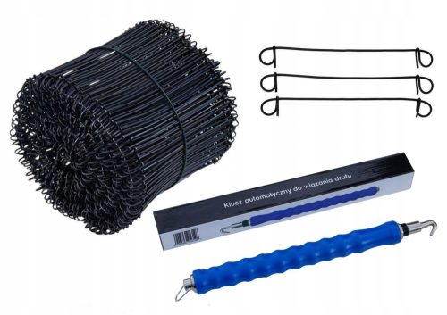 Ösenbindedraht 1,4 mm 14 cm 1000 Stück + Automatikschlüssel PREMIUM+