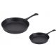 Bratpfannensets (Pfannensets) Bratpfannen-SET aus Gusseisenpfannen, 2-tlg., Set, 20-30 cm, 3-in-1, Gasinduktion