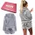  WARMES ZWEITEILIGES PYJAMA-MEOW-SWEATSHIRT AUS PLÜSCH FÜR DAMEN FÜR DEN FRAUENTAG M