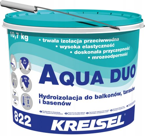 Abdichtungsmörtel BUDOSZCZEL-H 810 25 kg -KREISEL