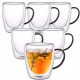 Gläser und Tassen MG Home Kaffee- und Teegläser 300 ml 6 Stk.
