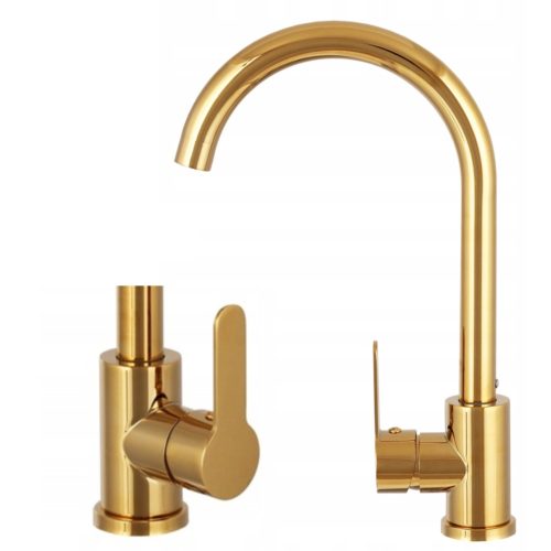 APKOMFORT DEGO GOLD bodenstehender Küchenarmatur