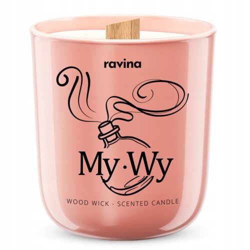 Kerzen My Way Ravina traditionelle Sojakerze, 1 Stk.