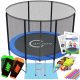 Trampoline - Carruzzo Trampolin mit Netz 315 cm FT 10 (304-312 cm)