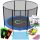 Trampoline - Carruzzo Trampolin mit Netz 252 cm FT 8 (244-252 cm)