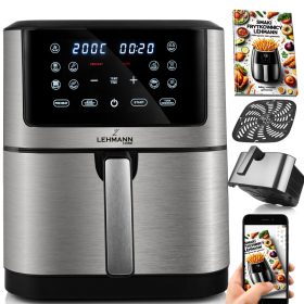  Lehmann LHODF-1880 fettfreie Fritteuse 1800 W 8 l