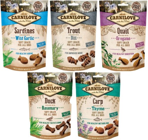  Carnilove Ente mit Rosmarin Hundesnack 200 g