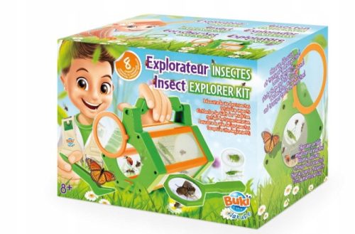 Insektenbehälter aus Buche, Gartenspielzeug ab 8 Jahren