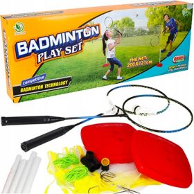 Federball, Schläger, Netz Mega Creative Badminton-Set