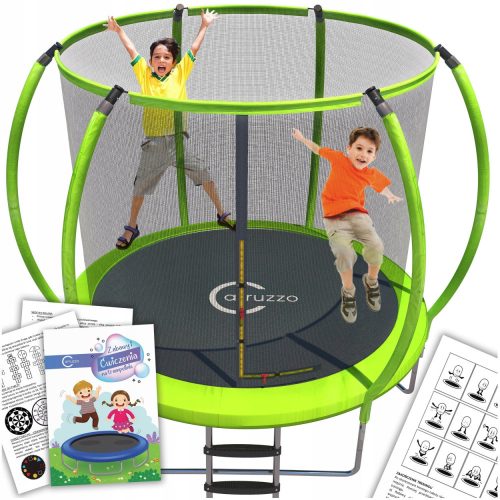 Trampoline - Carruzzo Trampolin mit Netz 305 cm FT 10 (304-312 cm)