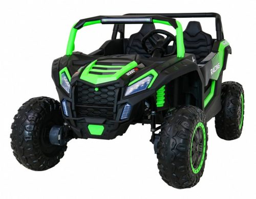  ATV-Rennbuggy für 2 Kinder Grün + Allradantrieb + Fernbedienung + Free Start + M