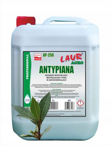 LAUR AP-250 Antischaummittel 5L - Effizienter Schaumstopp für Landwirtschaftsprüher