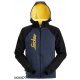 2888 Snickers Sweatshirt mit Reißverschluss und Kapuze, Marineblau, L