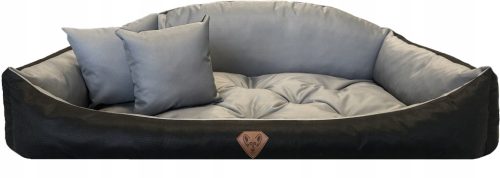  Graues wasserdichtes Bett, Hundebett, Laufstall, 115x95 cm
