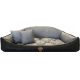  Graues wasserdichtes Bett, Hundebett, Laufstall, 115x95 cm