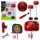 2-in-1-BASKETBALL-Spielset für Kinder, Dart, Ball, Pumpeneinstellung