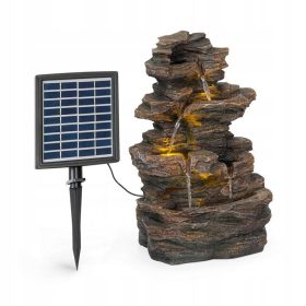  Blumfeldt Messina Solar-LED-Gartenbrunnen