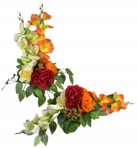  CREME-SET, ZUSAMMENSETZUNG, DEKO MIT KÜNSTLICHEN BLUMEN-SET