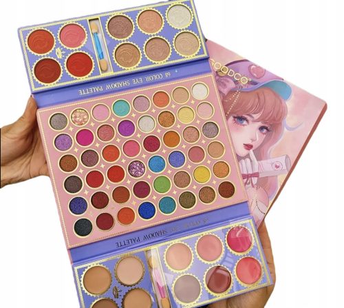 MEGA GROßES MALSET PALETTE KOSMETIK MAKE-UP FÜR KINDER 68 FARBEN