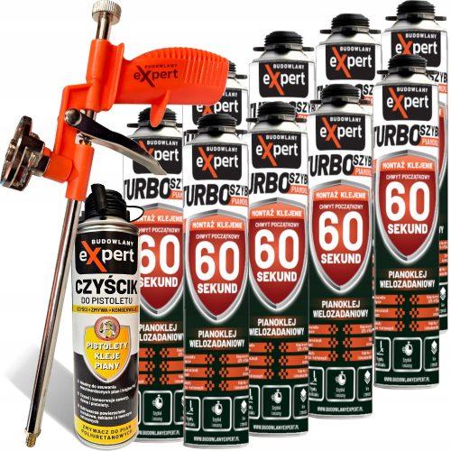 9× Budowlany Expert Universal-Schaumkleber 750 ml + 2 weitere Produkte