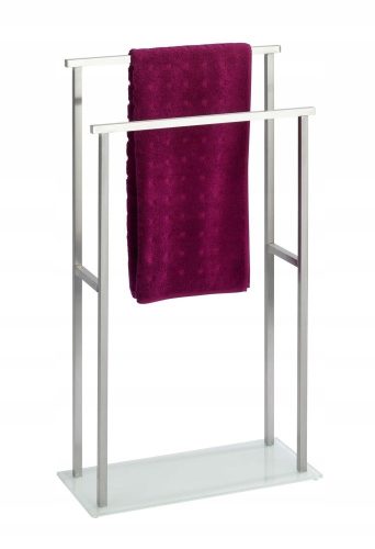 Badezimmer-Kleiderbügel Wenko Chrom freistehender Haken