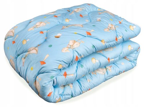 KINDERDECKE 100x135 ENTEN SUPER WEICH, FRÜHLINGSWEISS, ANTIALLERGISCH