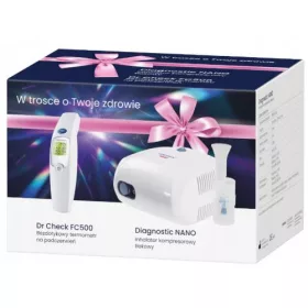  DIAGNOSE-NANO-INHALATOR-SET + DR CHECK FC500 THERMOMETER