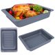 Backbleche und -formen Klassische Cadro-Form 26 x 37 cm