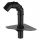 Topwet Fallrohr 125 mm schwarz