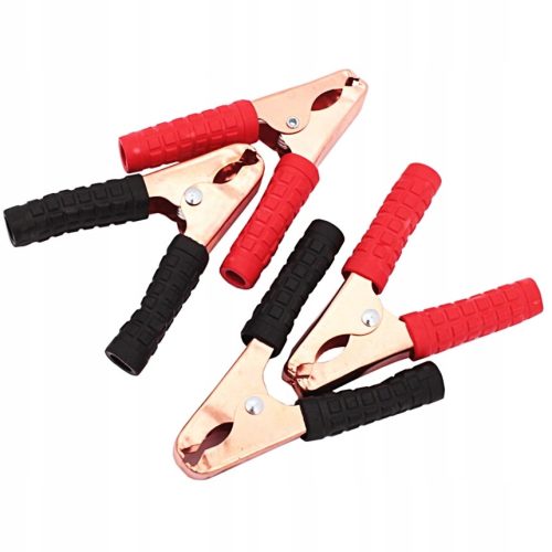  Kofferraumkabelklemmen, Krokodilklemmen für Kabel, 4 Stück, 120 mm